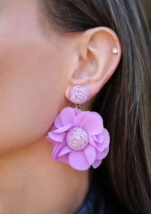 Knot Flower Purple - LE332