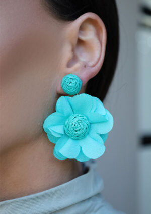 Knot Flower Teal - LE335