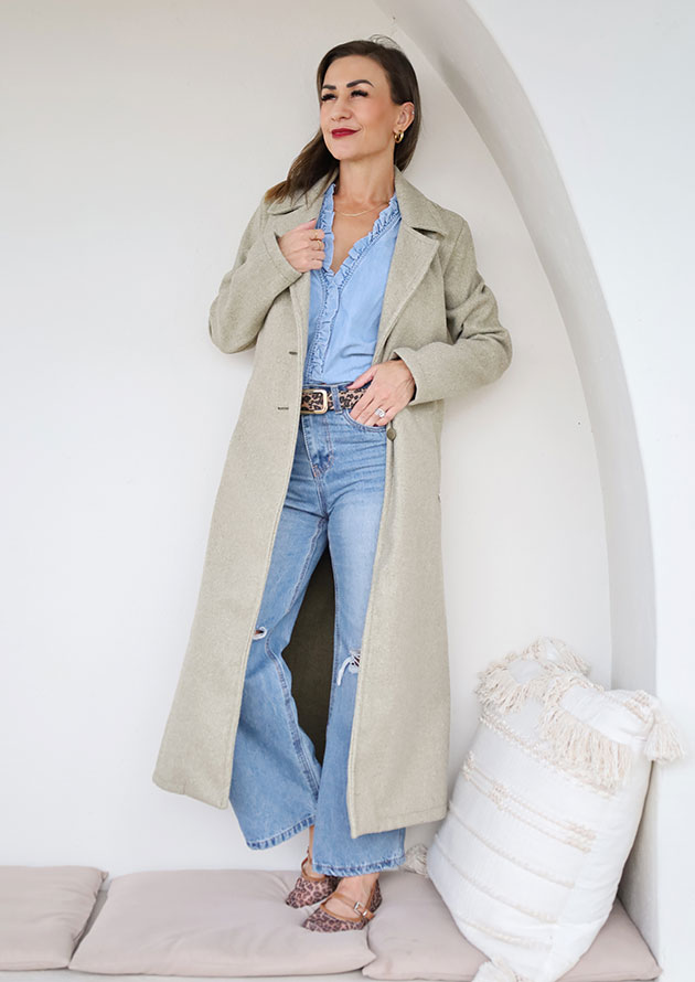 Jane Coat Maxi Fern - Image 6