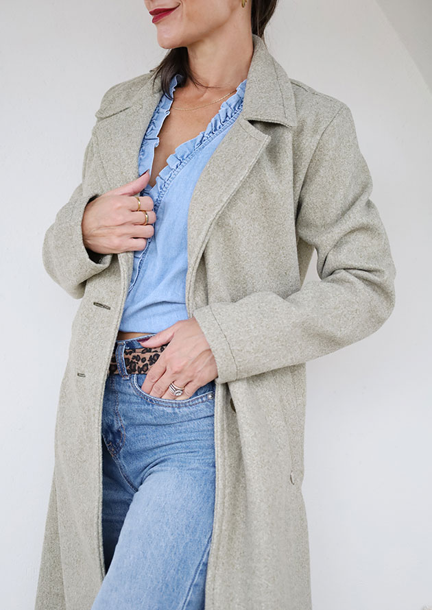 Jane Coat Maxi Fern - Image 5
