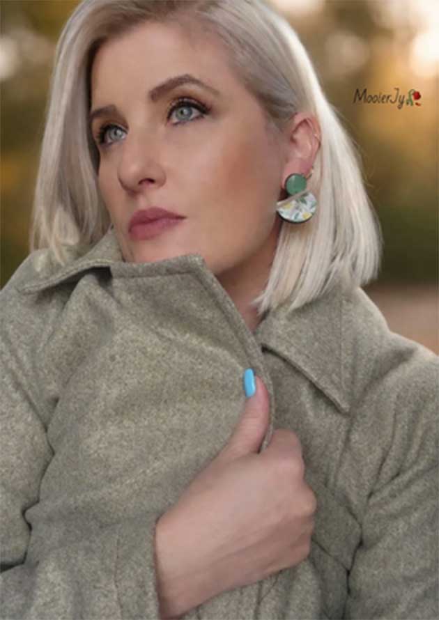 Jane Coat Maxi Fern - Image 7