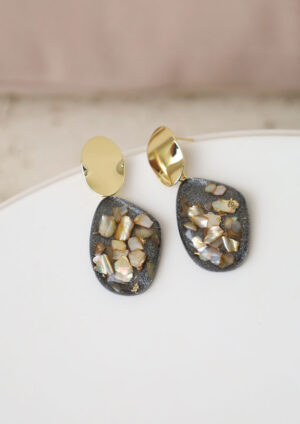 Layla Broken Crystal Earrings - LM033