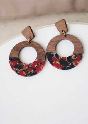 Layla Encapsulated Earrings - LM038