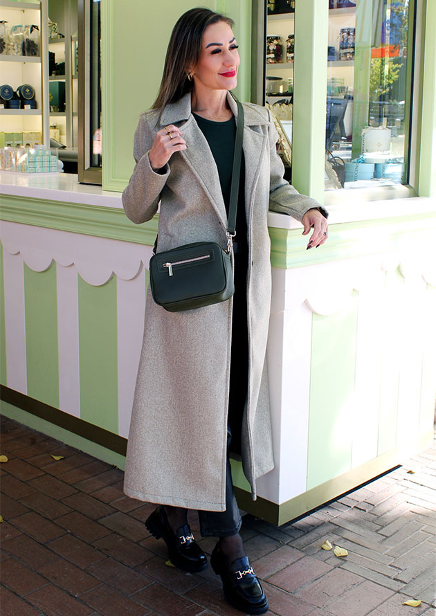 Jane Coat Maxi Fern