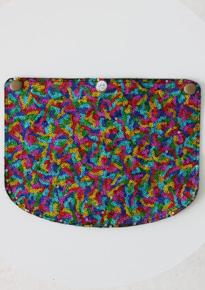 Rainbow Sequins Flap - LF21