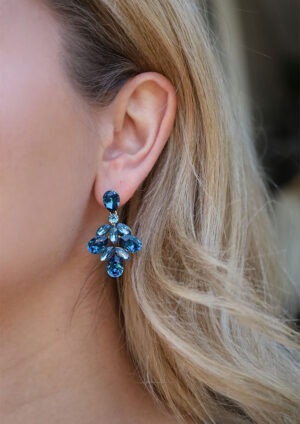 Fairy Stone Blue Earring - TE41