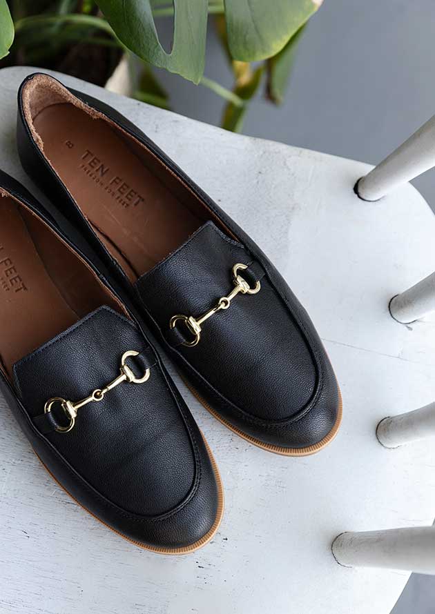 CL15 - Leather Loafer Black