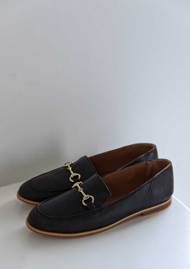 CL15 - Leather Loafer Black - Image 2