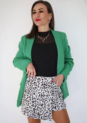 Palm Springs Collar Green Blazer