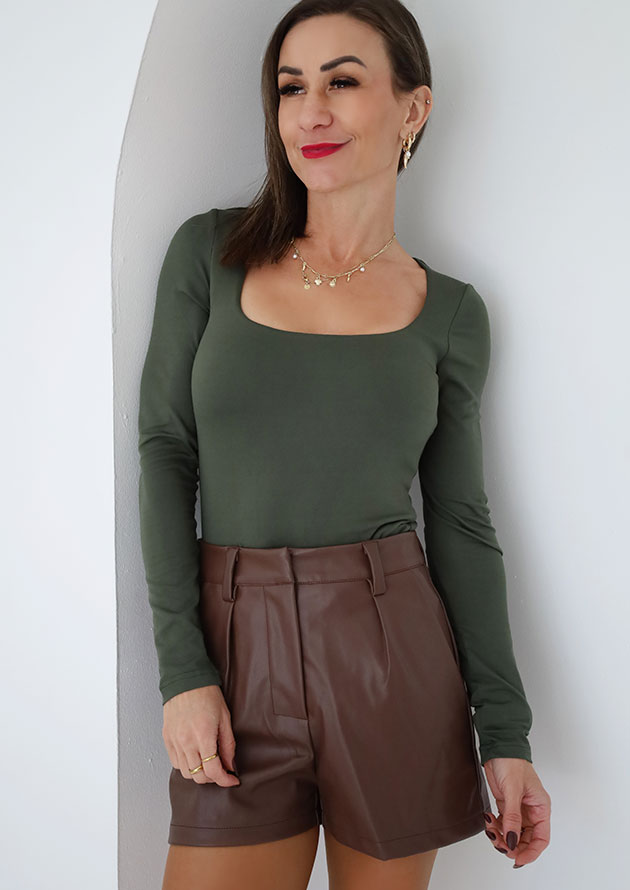 Julia Green Long Sleeve Top