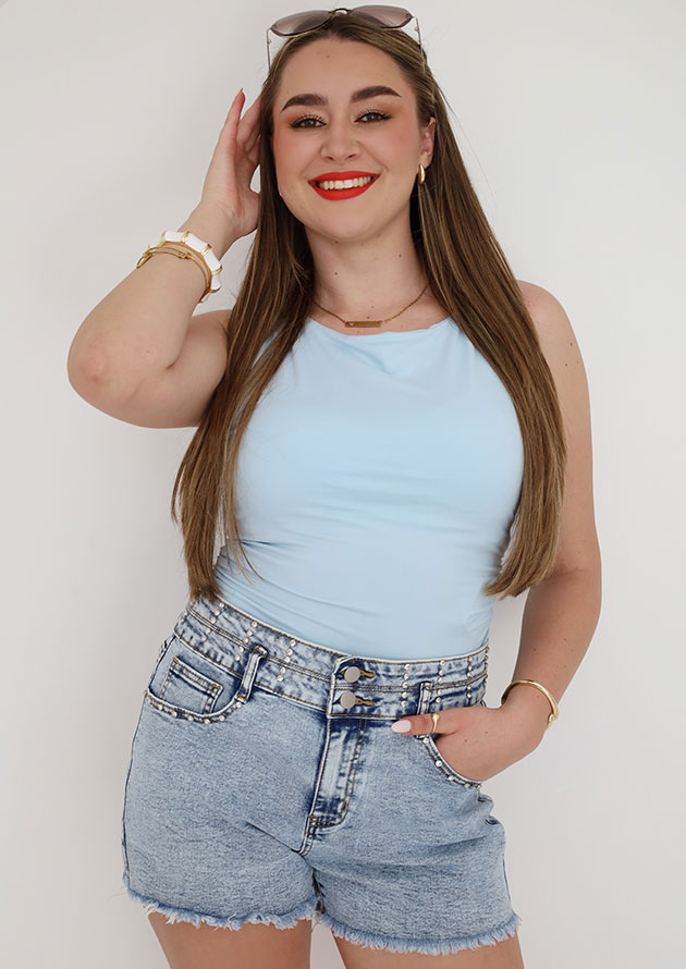 Kody Tank Blue Top