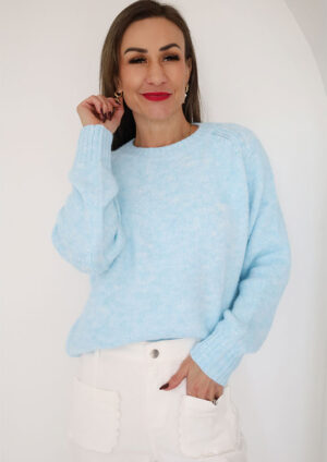 Sunny Blue Sweater