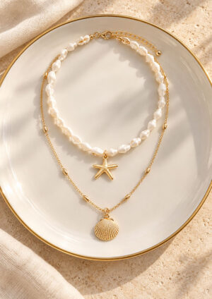 Beachcomber Layered Necklace - LNK52