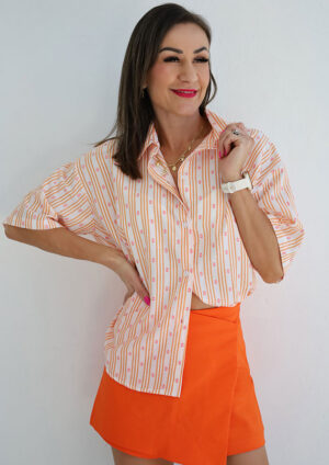 Capo Striped Button Down Shirt