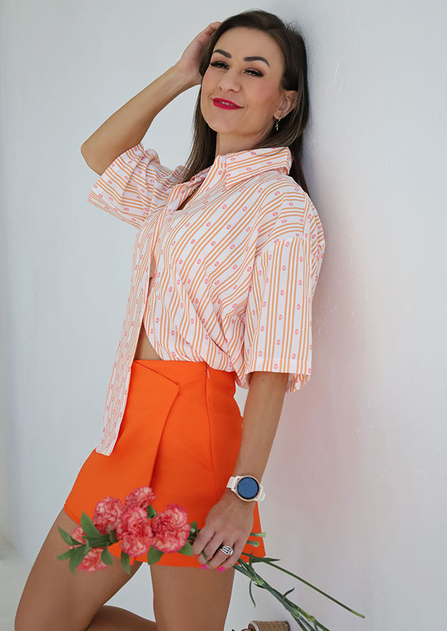 Capo Striped Button Down Shirt - Image 2