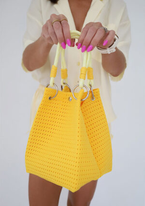 Little Box Yellow Handbag - TH33