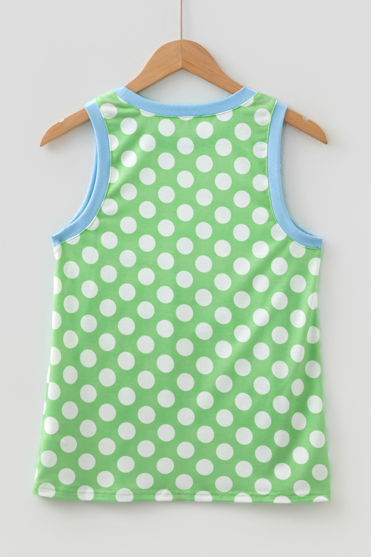 Matcha Pop Dot Green Tank Top - Image 2