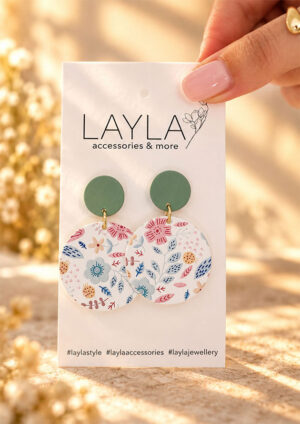 Willow & Blossom Hanging Earring - LE502